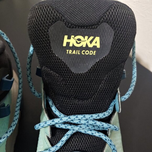 Hoka One One Trail Code GTX Blueglass Castlerock Hiking Boots Women's Size 11 B - Picture 6 of 9